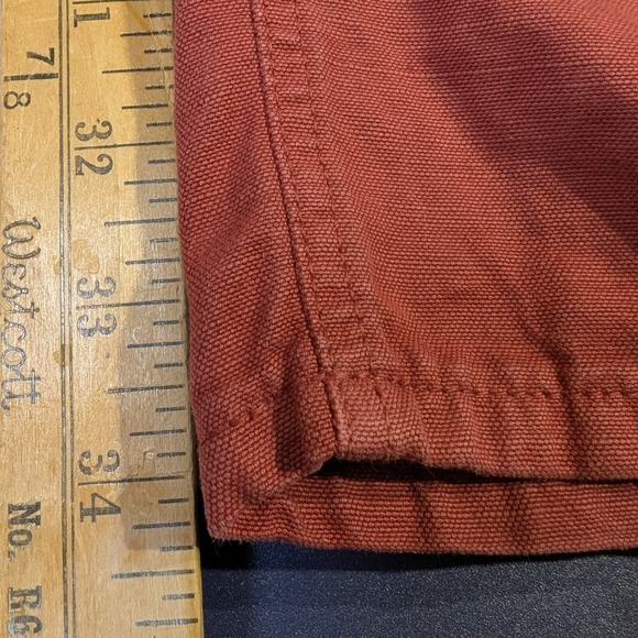 Loro Piana Cotton Linen Pants – 31x34 Red Straight Italy READ - Picture 3 of 11